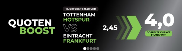 Tottenham Frankfurt Wette CL Happybet