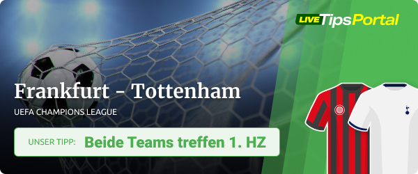 Frankfurt vs. Tottenham Tipp zu CL 2022/23