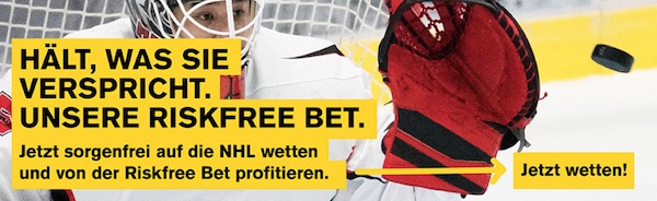 11 Euro risikofreie NHL Wette bei Interwetten