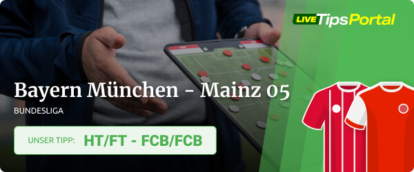 Bundesliga Tipp zu Bayern - Mainz