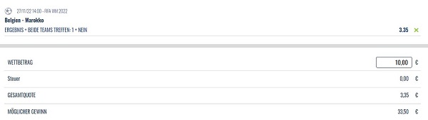 Happybet tipp Belgien gegen Marokko