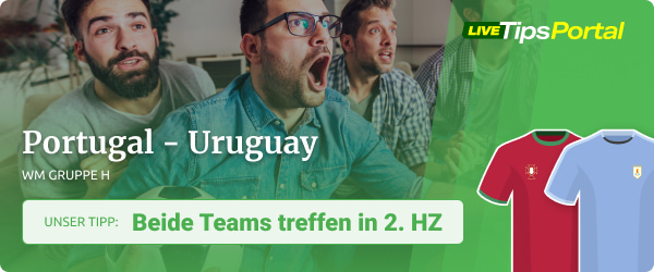 Portugal vs. Uruguay WM Prognose 2022