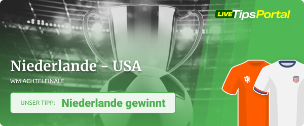 WM Tipp von LTP zu Niederlande - USA