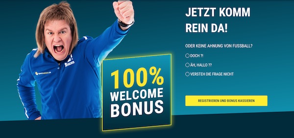 sportwetten.de 100 Prozent Bonus bis zu 50 Euro