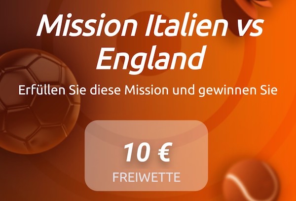 Betano Mission zu Italien - England in der EM Quali