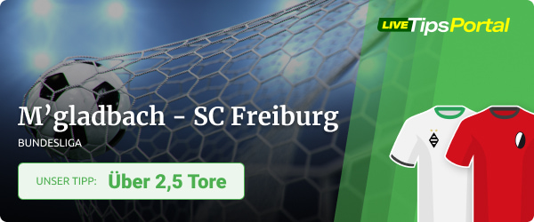 Gladbach vs SC Freiburg Wett Tipp zum 23. Spieltag 2022/23