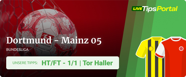 Sportwetten Tipps Dortmund vs. Mainz 2023