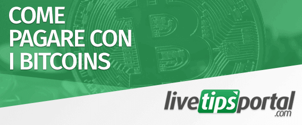 pagare con bitcoins siti di scommesse