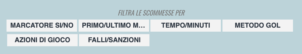 scommesse giocatori