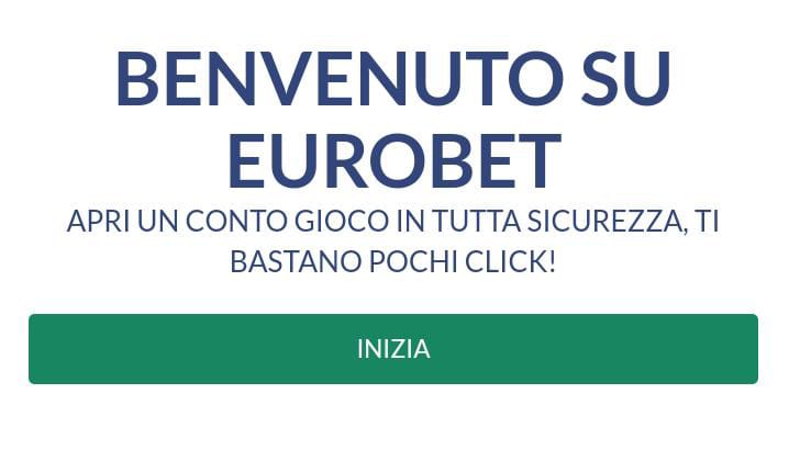 bonus registrazione eurobet