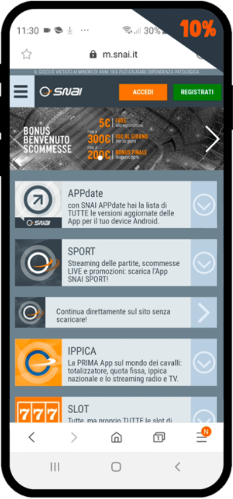android snai app
