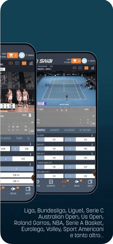 snai scommesse app