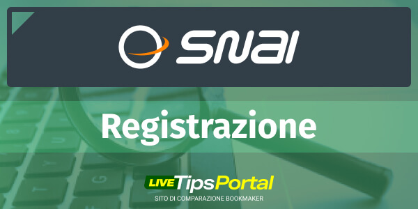 snai registrazione