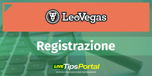 registrazione leovegas