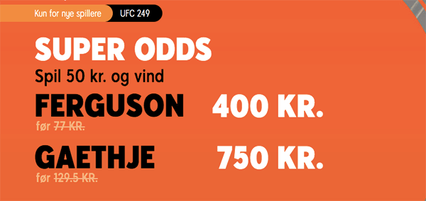 888sport super odds ufc 249