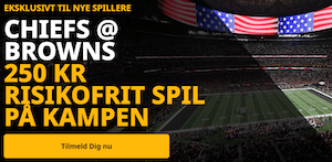 risikofrit spil på chiefs browns betfair