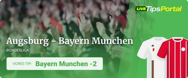 augsburg bayern münchen betting tip