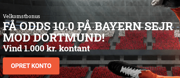 leovegas dortmund bayern odds boost