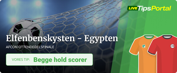 Elfenbenskysten versus Egypten AFCON tip