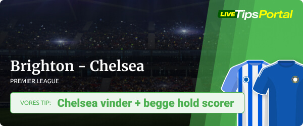 brighton chelsea odds tip