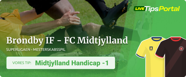 Brøndby IF - FC Midtjylland odds tip Superligaen Mesterskabsspil 2021/22