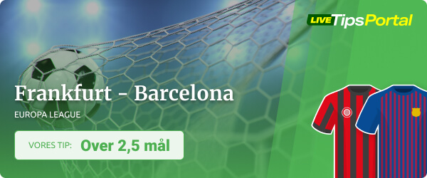 Odds tip Eintracht Frankfurt - FC Barcelona