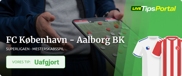 FC København - Aalborg BK Superligaen Mesterskabsspil 2022 odds tip
