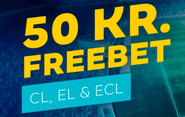 Cashpoint freebet på CL, EL & ECL