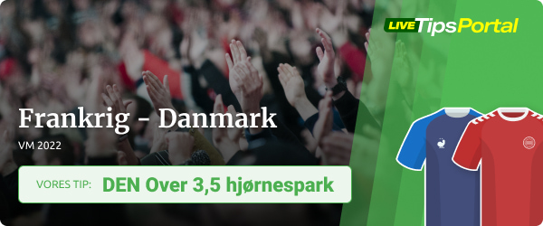 Frankrig vs. Danmark VM odds tip