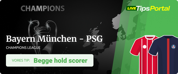 Bayern München vs. PSG Champions League odds tip 2023