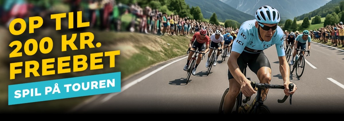Få et freebet på dine Tour de France odds
