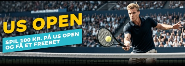 Freebet på US Open fra Cashpoint
