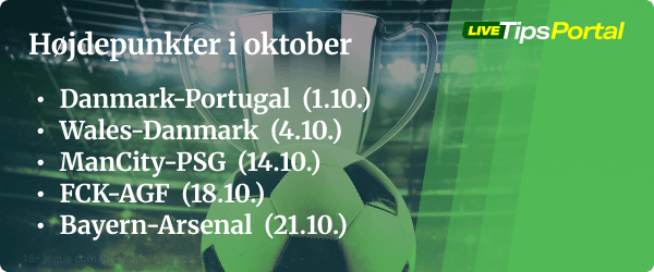Højdepunkter i oktober