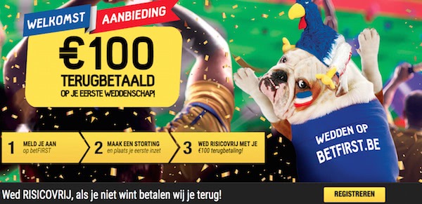 BetFIRST EK Welkomstbonus