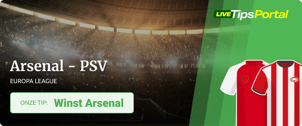 Arsenal PSV wed tip