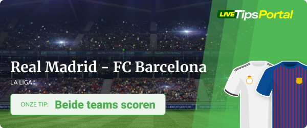 Real Madrid - FC Barcelona wed tip