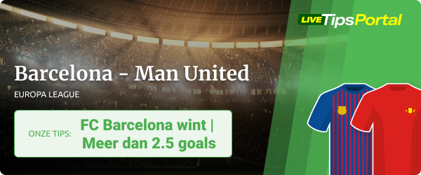 Barcelona - Manchester United wed tip