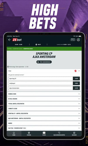 ZEbet app