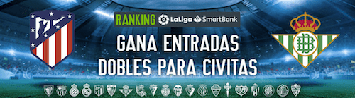 Codere regala 5 entradas para el Civitas Metropolitano