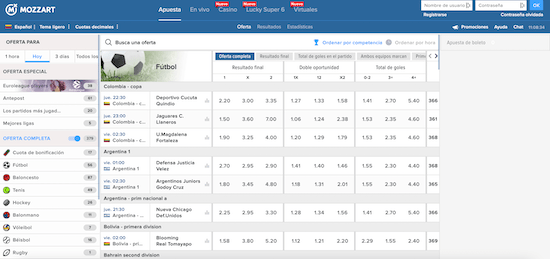 apuestas en mozzartbet colombia