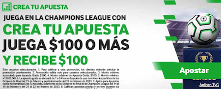 betway champions league crear apuesta