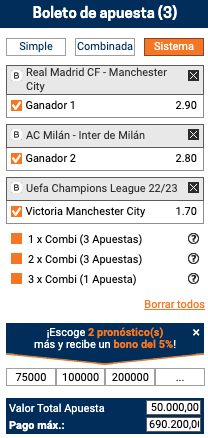 Sistemas de Apuestas Futbolísticas