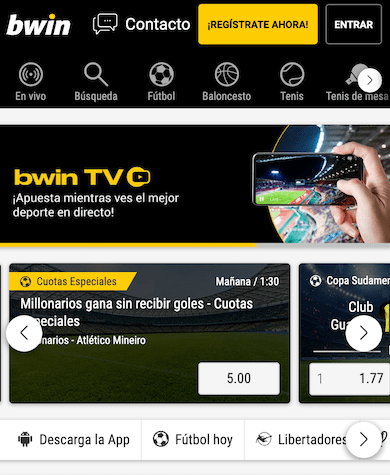 descargar bwin app