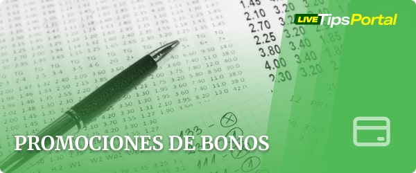 Promociones bonos apuestas