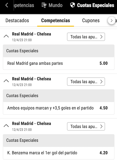 pronostico real madrid chelsea