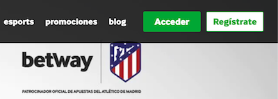 como registrarse en betway