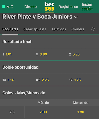 river plate vs boca juniors pronostico