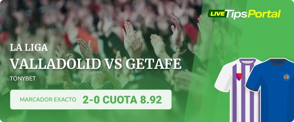 valladolid vs getafe pronostico del marcador exacto
