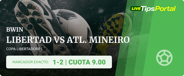 libertad vs mineiro marcador exacto