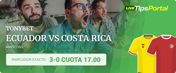 pronostico ecuador vs costa rica